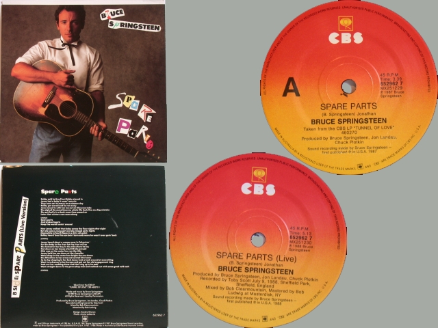 Bruce Springsteen - SPARE PARTS (STUDIO / LIVE)